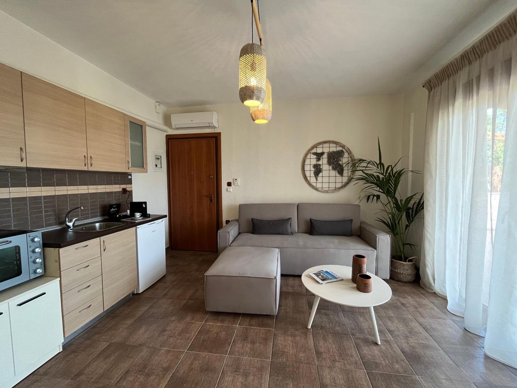 Captain'S Apartments Πευκοχώρι Δωμάτιο φωτογραφία