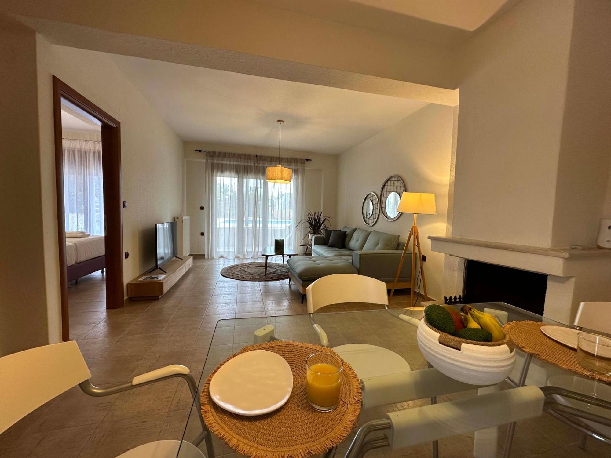 Captain'S Apartments Πευκοχώρι Δωμάτιο φωτογραφία